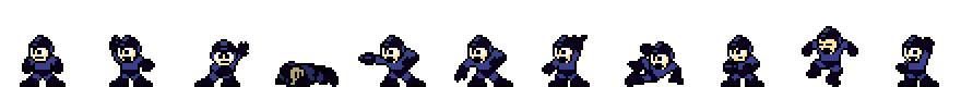 Mega Man (Space Core) | Base Sprite Left