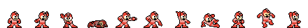 Mega Man (Swift Core) | Base Sprite Right