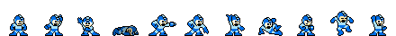 Mega Man (Water Core) | Base Sprite Right