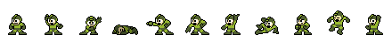 Mega Man (Wind Core) | Base Sprite Left