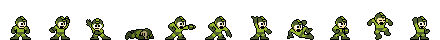 Mega Man (Wind Core) | Base Sprite Right