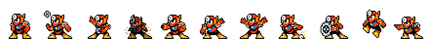 Metal Man | Base Sprite Left