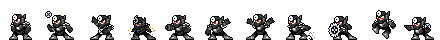 Metal Man (Darkness Alt) | Base Sprite Left