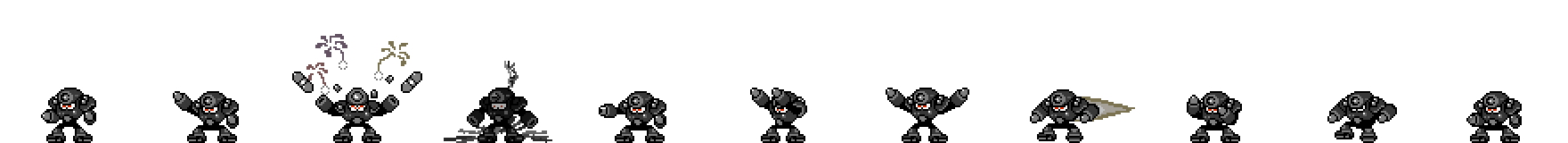 Napalm Man (Darkness Alt) | Base Sprite Left