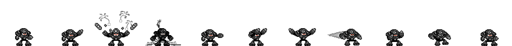 Napalm Man (Darkness Alt) | Base Sprite Right
