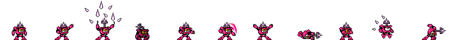 Needle Man (Magenta Alt) | Base Sprite Right