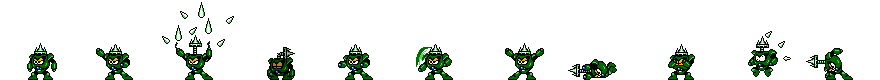 Needle Man (Evergreen Alt) | Base Sprite Left