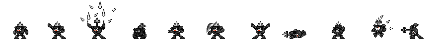 Needle Man (Darkness Alt) | Base Sprite Left