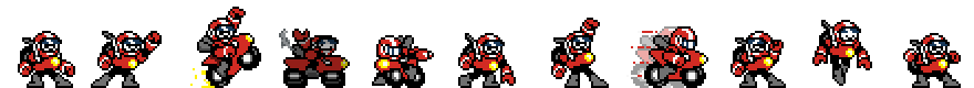 Nitro Man | Base Sprite Right