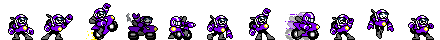 Nitro Man (Violet Alt) | Base Sprite Right