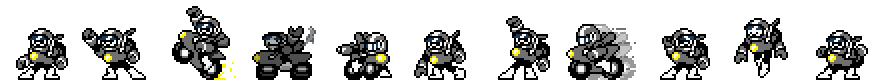 Nitro Man (Weapon Alt) | Base Sprite Left