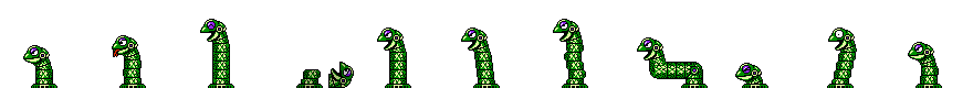 Petit Snakey (2nd Gen) | Base Sprite Left
