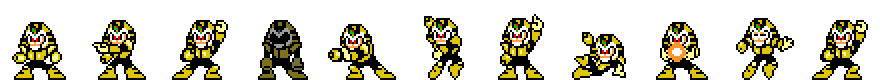Pharaoh Man (Prototype Alt) | Base Sprite Left