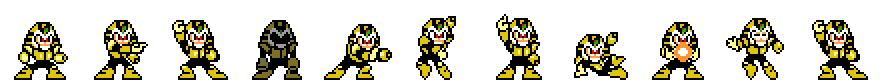 Pharaoh Man (Prototype Alt) | Base Sprite Right