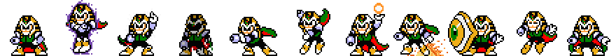 Pharaoh Man (Ruby Spears Alt) | Base Sprite Left