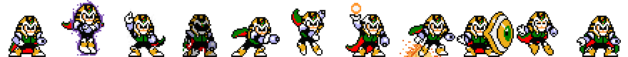 Pharaoh Man (Ruby Spears Alt) | Base Sprite Right