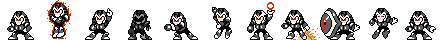 Pharaoh Man (Darkness Alt) | Base Sprite Left