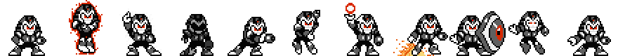 Pharaoh Man (Darkness Alt) | Base Sprite Right