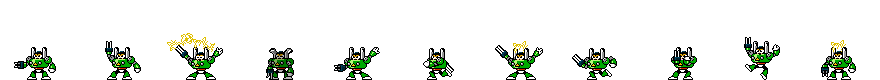 Plug Man (Garden Alt) | Base Sprite Left