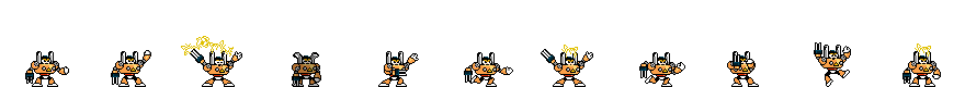 Plug Man (Construction Alt) | Base Sprite Right