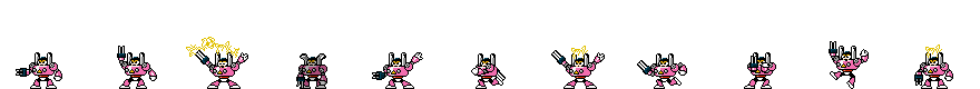 Plug Man (Weapon Alt) | Base Sprite Left