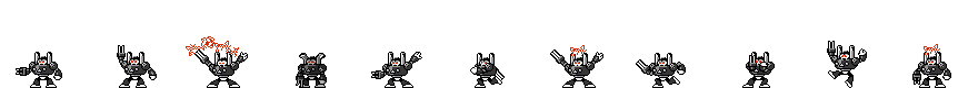 Plug Man (Darkness Alt) | Base Sprite Left