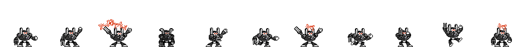 Plug Man (Darkness Alt) | Base Sprite Right