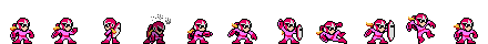 Proto Man (Crystal Core) | Base Sprite Right
