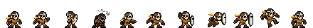 Proto Man (Earth Core) | Base Sprite Right