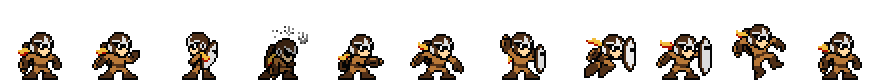 Proto Man (Earth Core) | Base Sprite Right