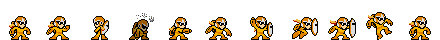 Proto Man (Explode Core) | Base Sprite Right