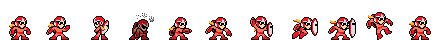 Proto Man (Flame Core) | Base Sprite Right