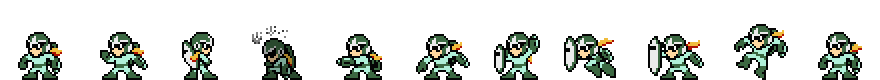 Proto Man (Shield Core) | Base Sprite Left