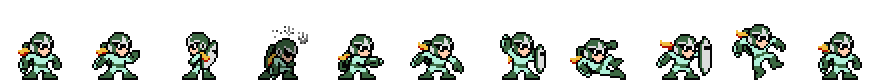 Proto Man (Shield Core) | Base Sprite Right