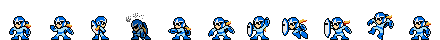 Proto Man (Water Core) | Base Sprite Left