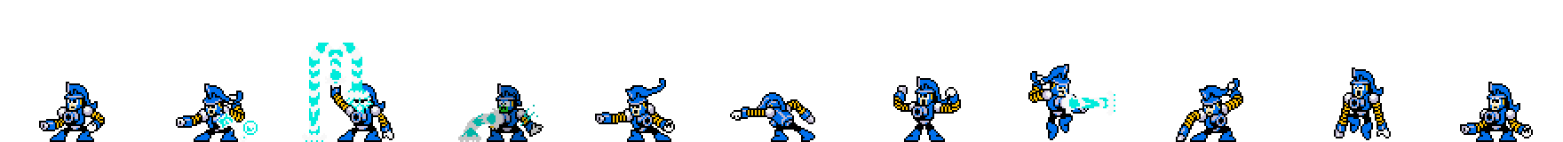 Pump Man | Base Sprite Left