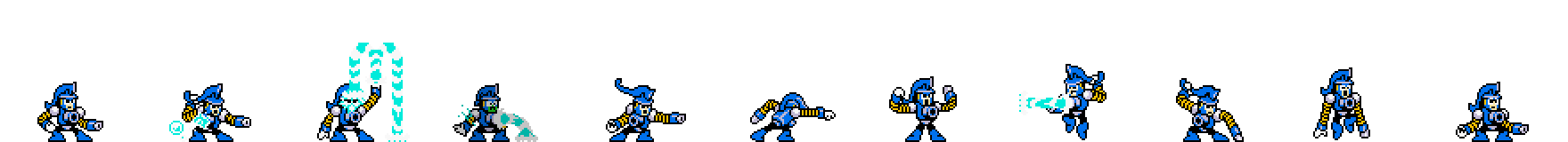 Pump Man | Base Sprite Right