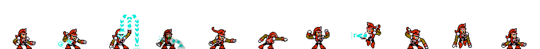 Pump Man (Scalding Alt) | Base Sprite Right