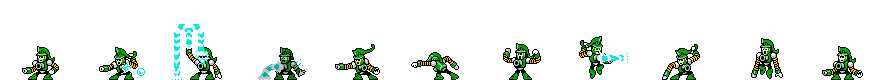 Pump Man (Sewer Alt) | Base Sprite Left