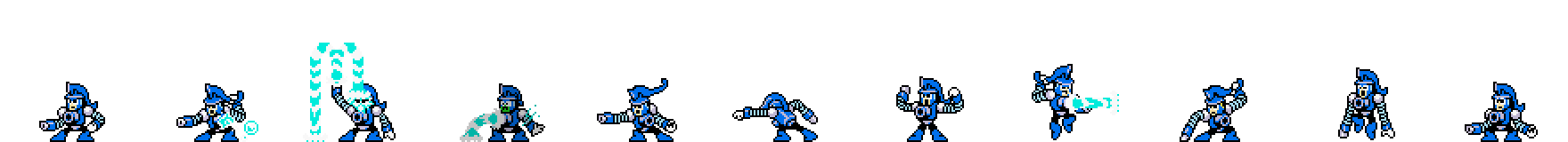 Pump Man (Weapon Alt) | Base Sprite Left