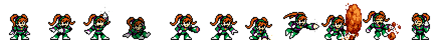 Quake Woman | Base Sprite Right