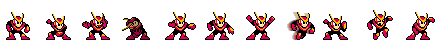 Quick Man (Classic Alt) | Base Sprite Right
