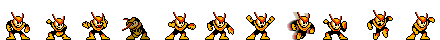Quick Man (Reverse-Quick Alt) | Base Sprite Right