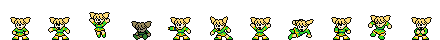Cute Dress Rhythm | Base Sprite Left