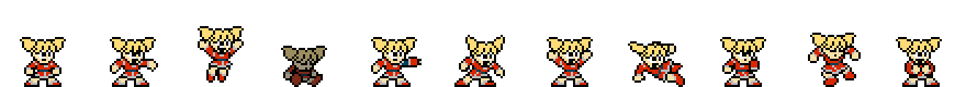 Cute Dress Rhythm (Blues Alt) | Base Sprite Right