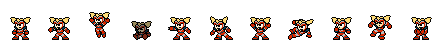 Mobile Suit Rhythm (Blues Alt) | Base Sprite Left