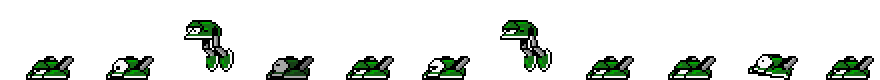 Ribbitron (3rd Gen) | Base Sprite Left