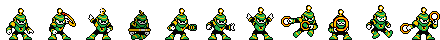 Ring Man (Green Alt) | Base Sprite Right