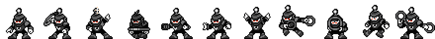 Ring Man (Darkness Alt) | Base Sprite Left