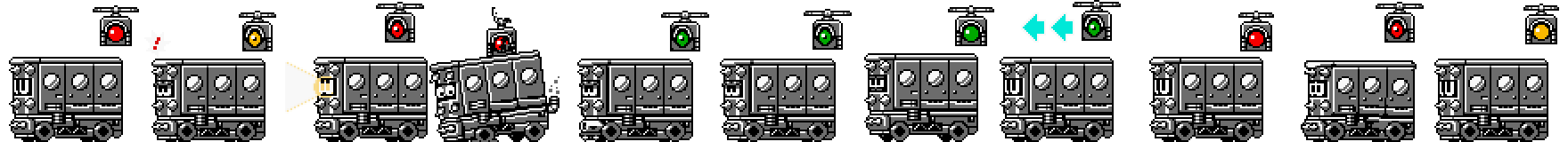 Robo-Transport (3rd Generation) | Base Sprite Left